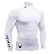 Herren Langarm Kompressions-Shirt - Atmungsaktives Lauf-T-Shirt für Sport und Training