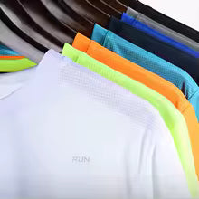 Sommer Sport Gym T-Shirt Männer - Quick Dry Fitness Top Kurzarm