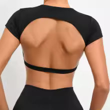 Muscle Back Tank Top Damen Rückenfrei | Fitness Shirt Workout & Yoga