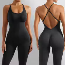 Bodycon Overall Frauen Volle Jahreszeiten Casual Fitness Sportliche Overall Ärmel Schlank Activewear Alle In Einem Overall Kleidung Dame