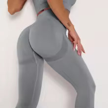 High Waist Yoga Leggings Damen | Po-Push-Up Effekt & Quick Dry Sport Fitness
