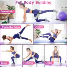 Premium Trainingsbänder Set - Widerstandsbänder für Krafttraining & Fitness