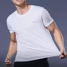 Sommer Sport Gym T-Shirt Männer - Quick Dry Fitness Top Kurzarm