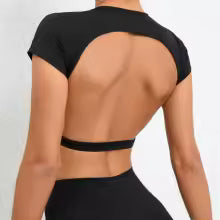 Muscle Back Tank Top Damen Rückenfrei | Fitness Shirt Workout & Yoga