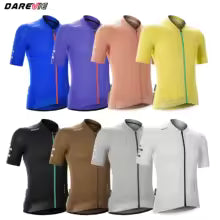 DAREVIE Fahrradtrikot Unisex Kurzarm - Funktionsshirt für Radsport