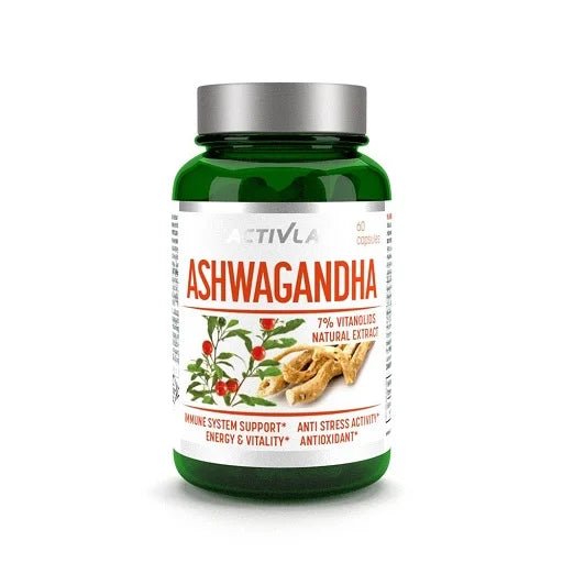 Activlab Ashwagandha Kapseln 60 Stück - Pflanzensupplement - jostefitvita.de
