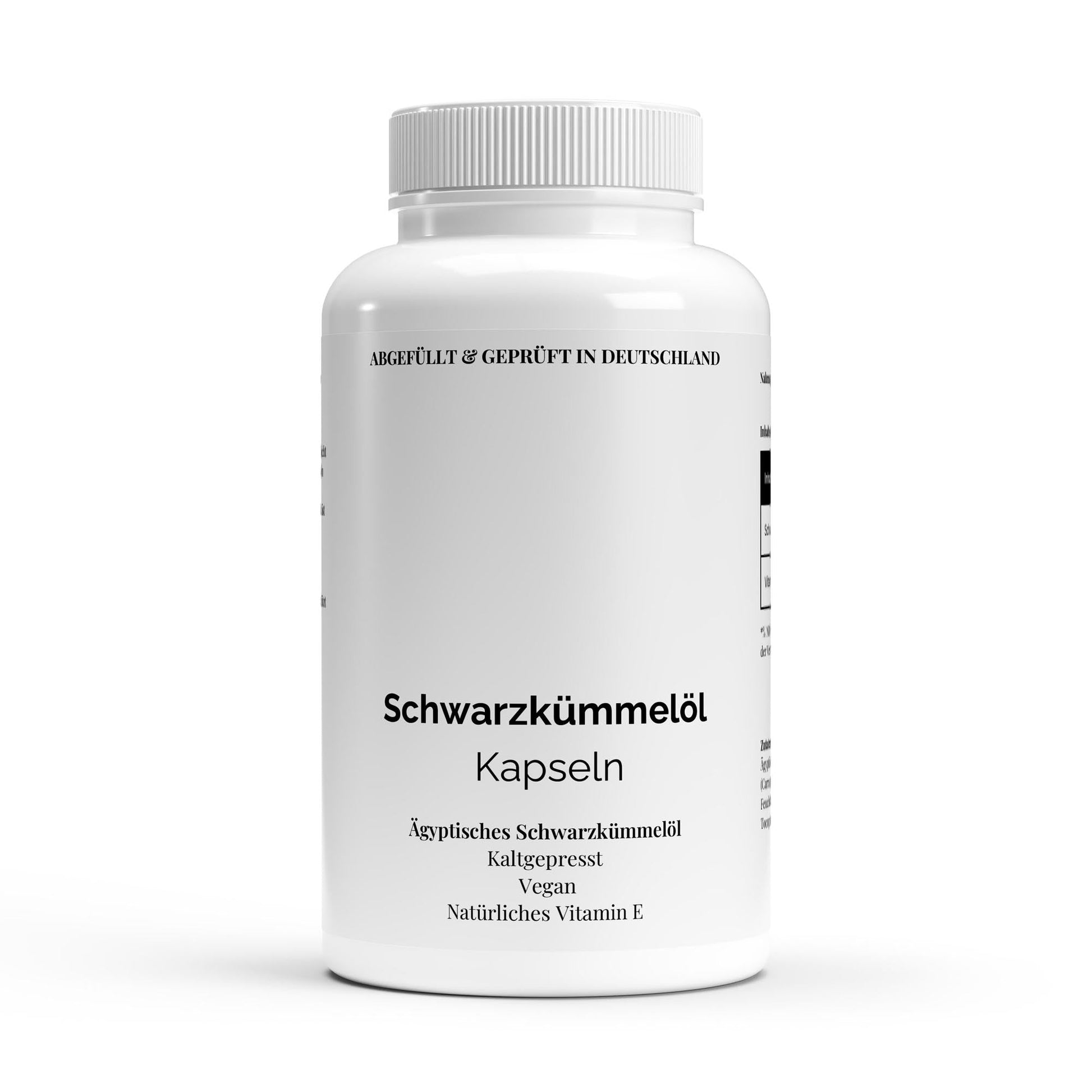 Ägyptisches Schwarzkümmelöl - 240 vegane Softgels - jostefitvita.de