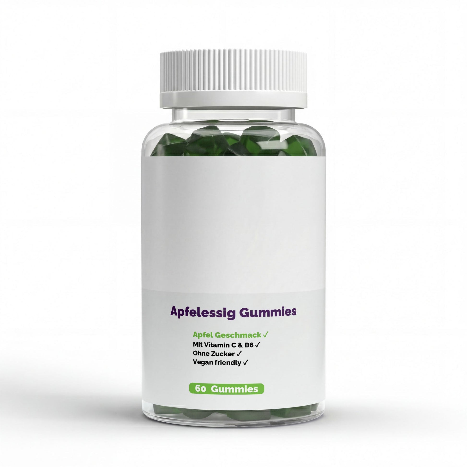Apfelessig + C + B6 + Chrom Gummies - 60 Stk - jostefitvita.de