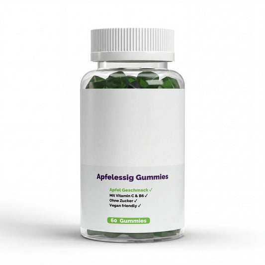 Apfelessig + C + B6 + Chrom Gummies - 60 Stk - jostefitvita.de