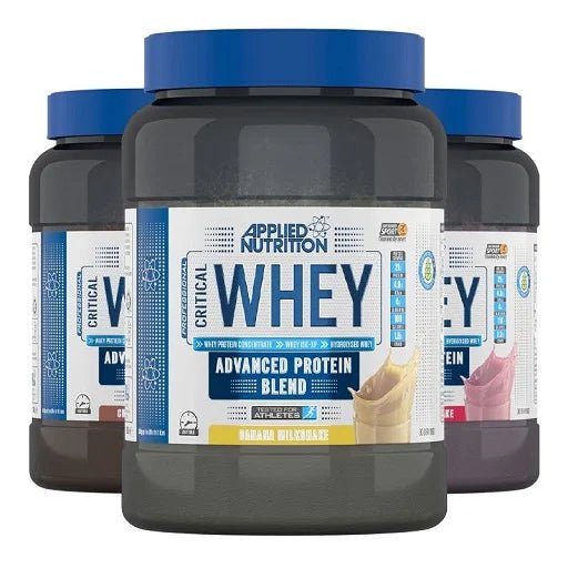 Applied Nutrition Critical Whey 900g - Premium Whey Protein für Muskelaufbau - jostefitvita.de