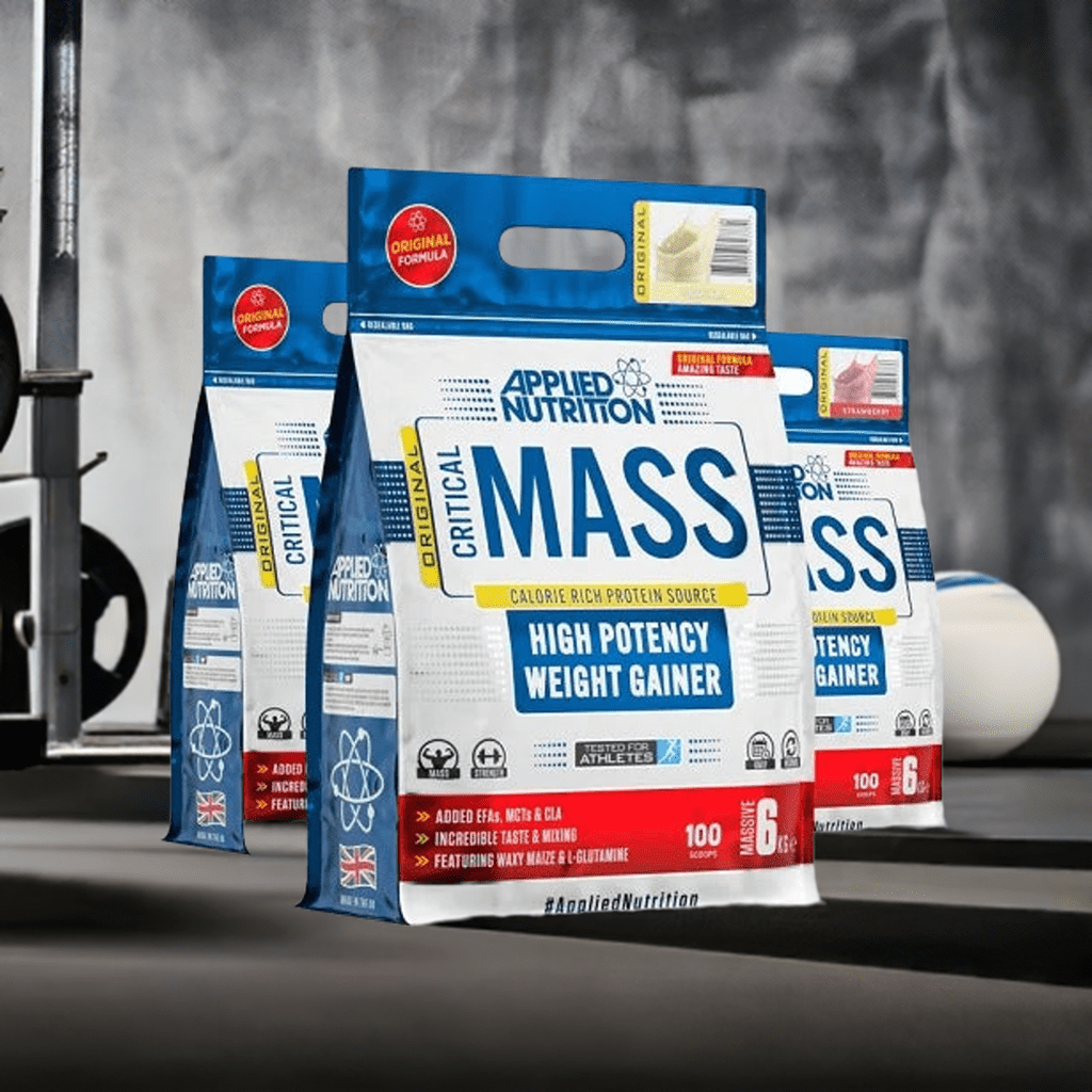 Applied Nutrition Mass Gainer Original 6kg - Premium Aufbau - Supplement in 6 Geschmacksrichtungen - jostefitvita.de