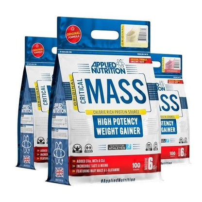 Applied Nutrition Mass Gainer Original 6kg - Premium Aufbau - Supplement in 6 Geschmacksrichtungen - jostefitvita.de