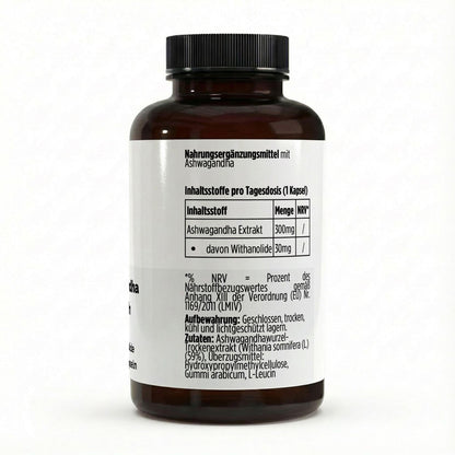 Ashwagandha (10% Withanolide) - 90 vegane Kapseln - jostefitvita.de