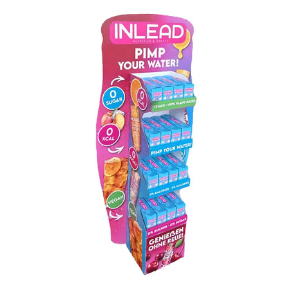 INLEAD Squeeze Syrup 65ml - Professionelles Warendisplay für Supermärkte und Einzelhandel