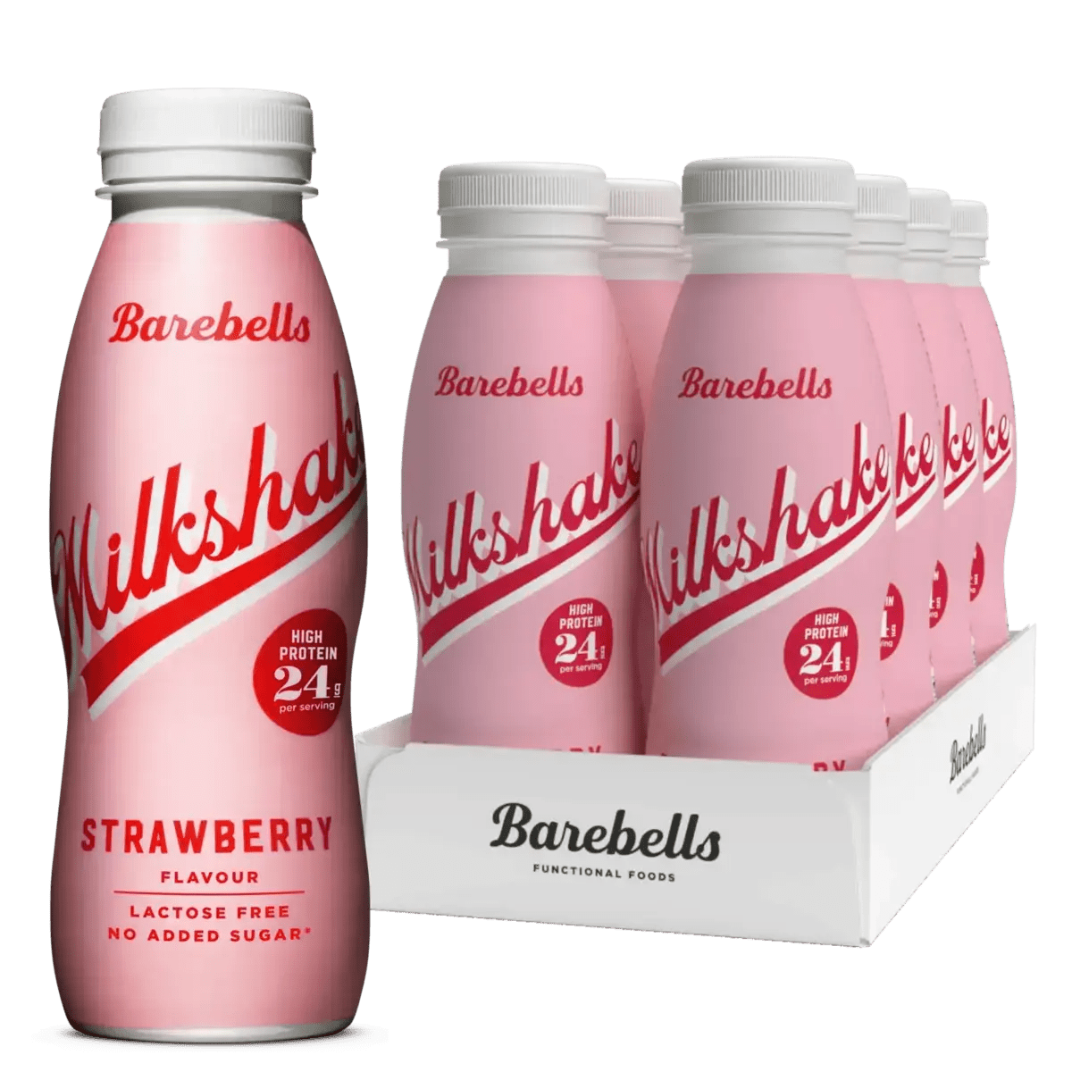 Barebells Protein Milkshake 8x330ml - 24g Protein | 5 Geschmacksrichtungen - jostefitvita.de