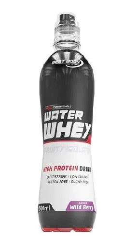 Best Body Professional Water Whey Isolate Drink 12x500ml (zzgl. 3,00 € PFAND 12er) 3 Verschiedene Geschmacks