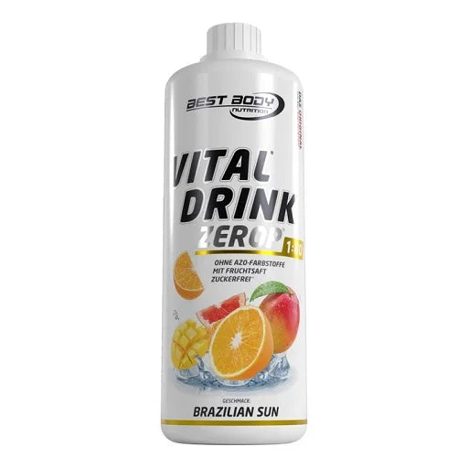 Best Body Vital Drink Konzentrat 1:80 - 1000ml in 4 Geschmacksrichtungen