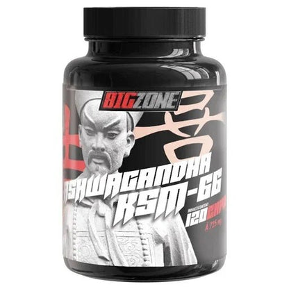 Big Zone Ashwagandha KSM - 66 120 Kapseln - Premium Pflanzenextrakt - jostefitvita.de