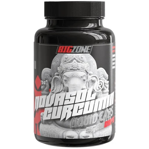 Big Zone NovaSol® Curcumin 90 Liquid Kapseln - Premium Pflanzenextrakt
