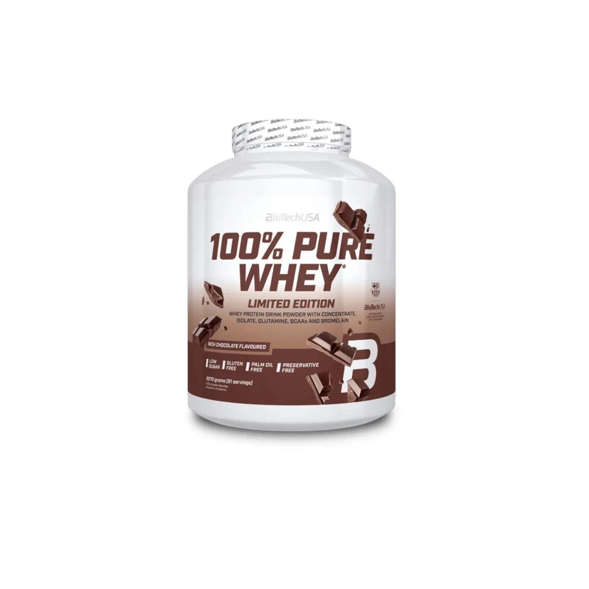 BioTech 100% Pure Whey 2270g - Premium Molkenprotein | 12 Geschmacksrichtungen - jostefitvita.de