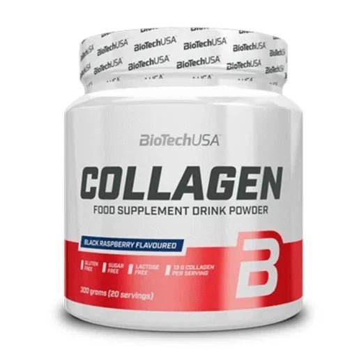 BioTech Collagen 300g - Kollagen - Pulver in 2 Geschmacksrichtungen - jostefitvita.de