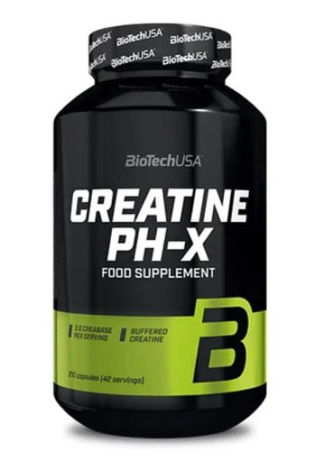 BioTech Creatine PH - X 210 Kapseln - Kreatin Nahrungsergänzung - jostefitvita.de