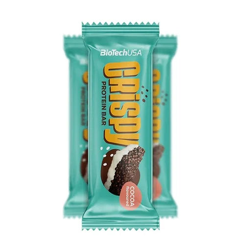 BioTech Crispy Protein Bar 16x40g - Knusprige Proteinriegel in 2 Geschmacksrichtungen