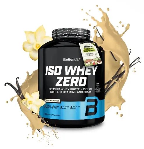 BioTech Iso Whey Zero 1816g - 90% Protein Isolat, Laktosefrei | 14 Geschmacksrichtungen - jostefitvita.de