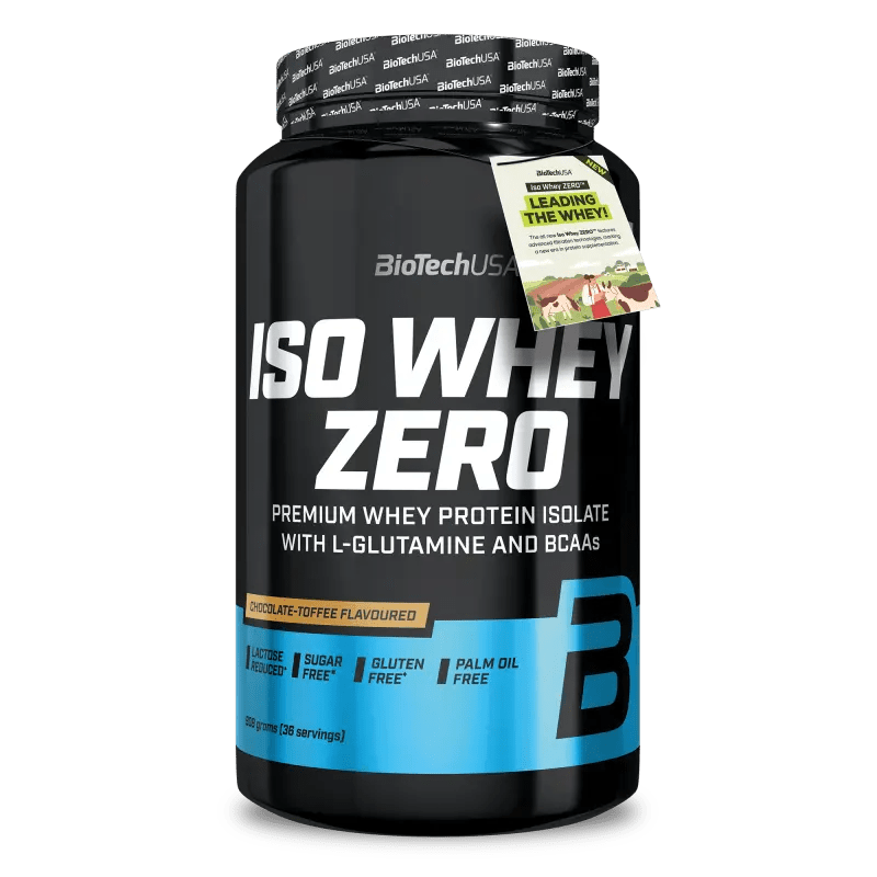 BioTech Iso Whey Zero 908g - Laktosefreies Whey Isolat | 18 Geschmacksrichtungen - jostefitvita.de