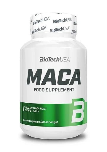 BioTech Maca 60 Kapseln - 500mg Maca Wurzel aus Peru - jostefitvita.de