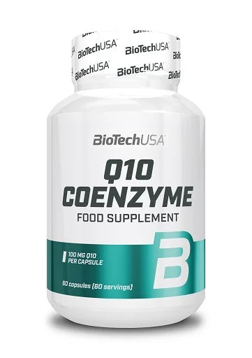 Premium Coenzym Q10 Kapseln 100mg - 60 Stück Ubiquinon Nahrungsergänzung