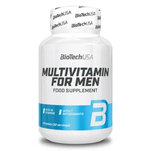 BioTech USA Multivitamin Tabletten für Männer 60 Stück - Premium Vitamine - jostefitvita.de