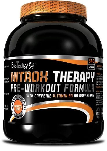 BioTech USA NitroX Therapy Pre-Workout Pulver 680g - 4 Geschmacksrichtungen - jostefitvita.de