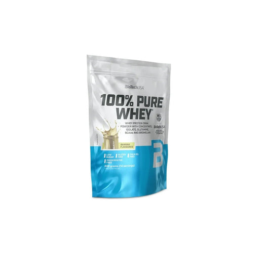 BioTechUSA 100% Pure Whey 400g – Banane & Neutral - jostefitvita.de