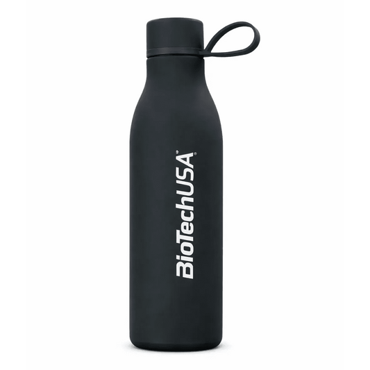 BioTechUSA Edelstahlflasche 500ml - Doppelwandig & Auslaufsicher - 5 Farben - jostefitvita.de