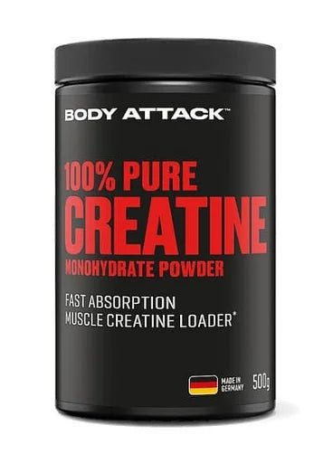 Body Attack 100% Pure Creatine 500g - Reines Kreatin - Monohydrat - jostefitvita.de