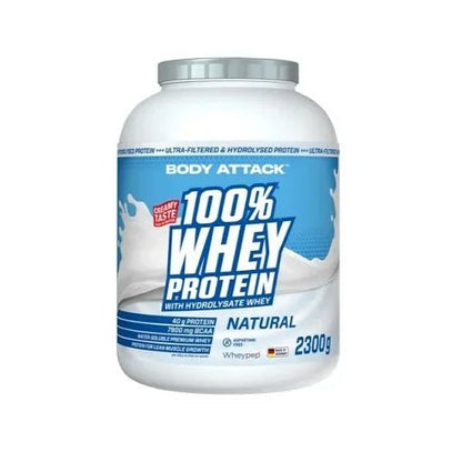Body Attack 100% Whey Protein 2300g - Premium Molkenprotein | 9 Geschmacksrichtungen - jostefitvita.de