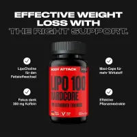 Body Attack Lipo 100 + Pure Creatine 300g Bundle - Aktionspaket