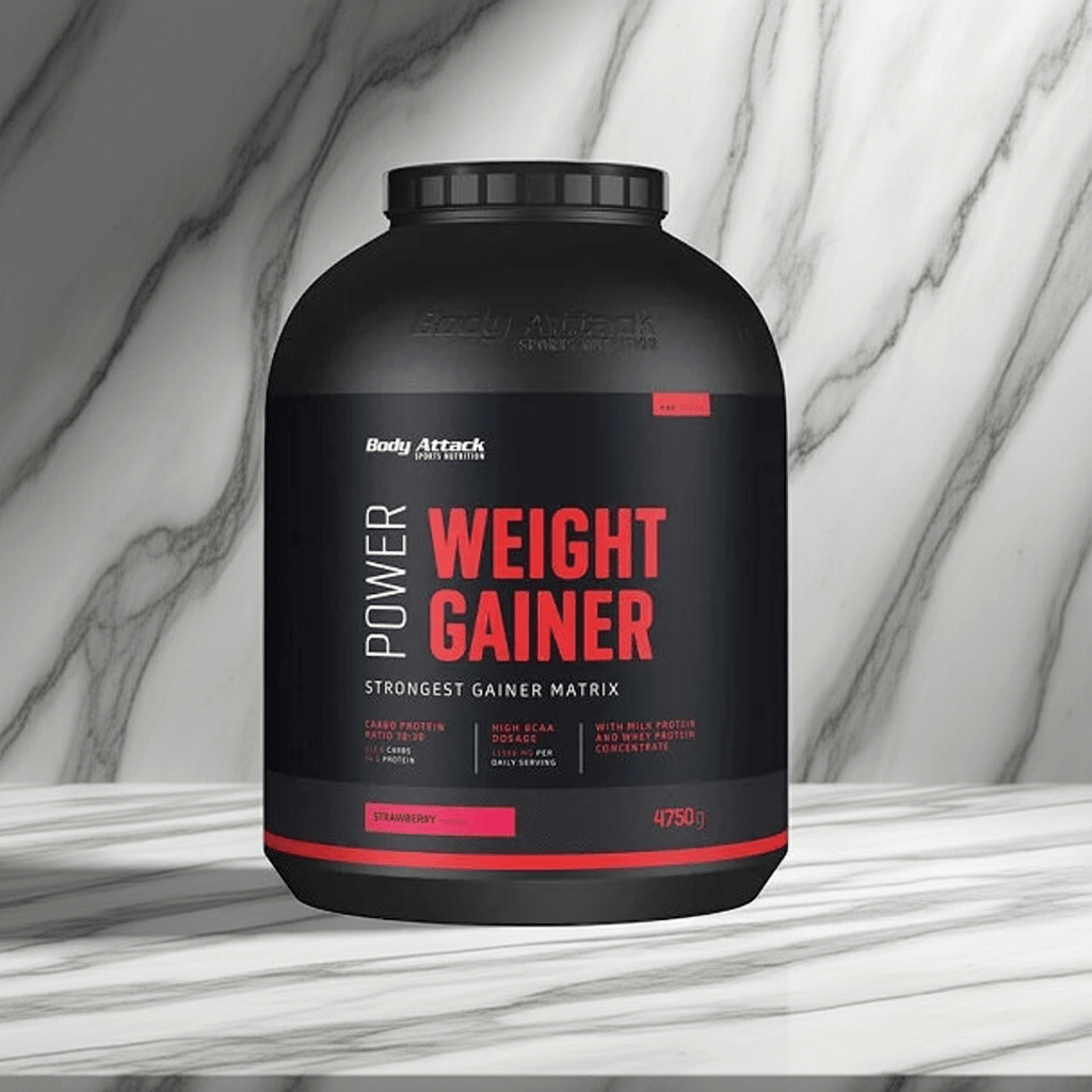 Body Attack Power Weight Gainer 4,75kg - Premium Weight Gainer | 6 Geschmacksrichtungen - jostefitvita.de