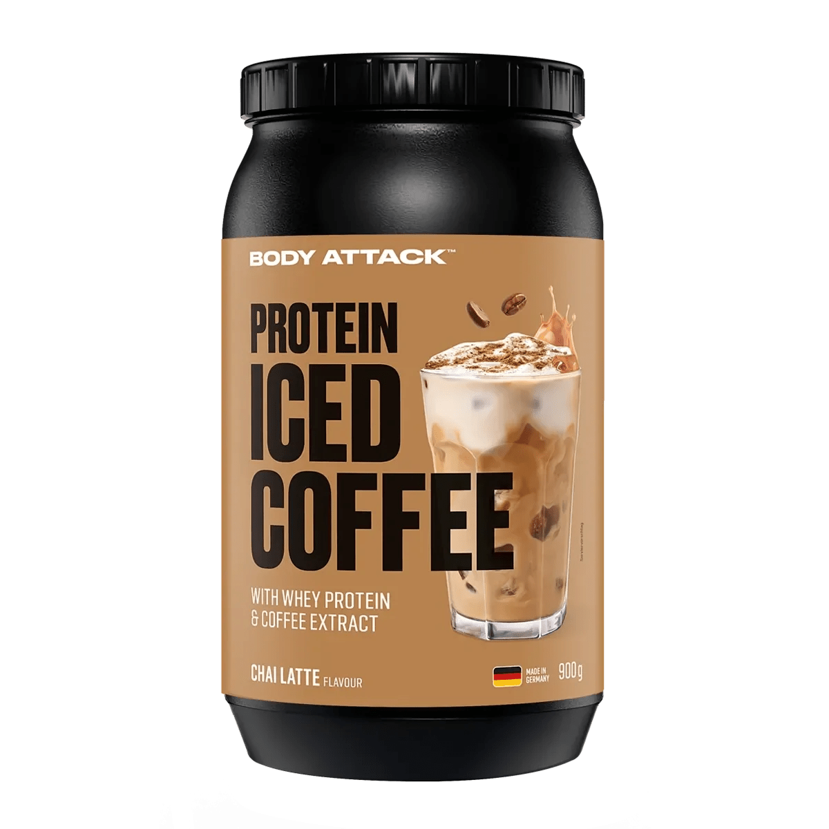 Body Attack Protein Iced Coffee 900g – Whey Protein & Kaffee | 5 Geschmacksrichtungen - jostefitvita.de