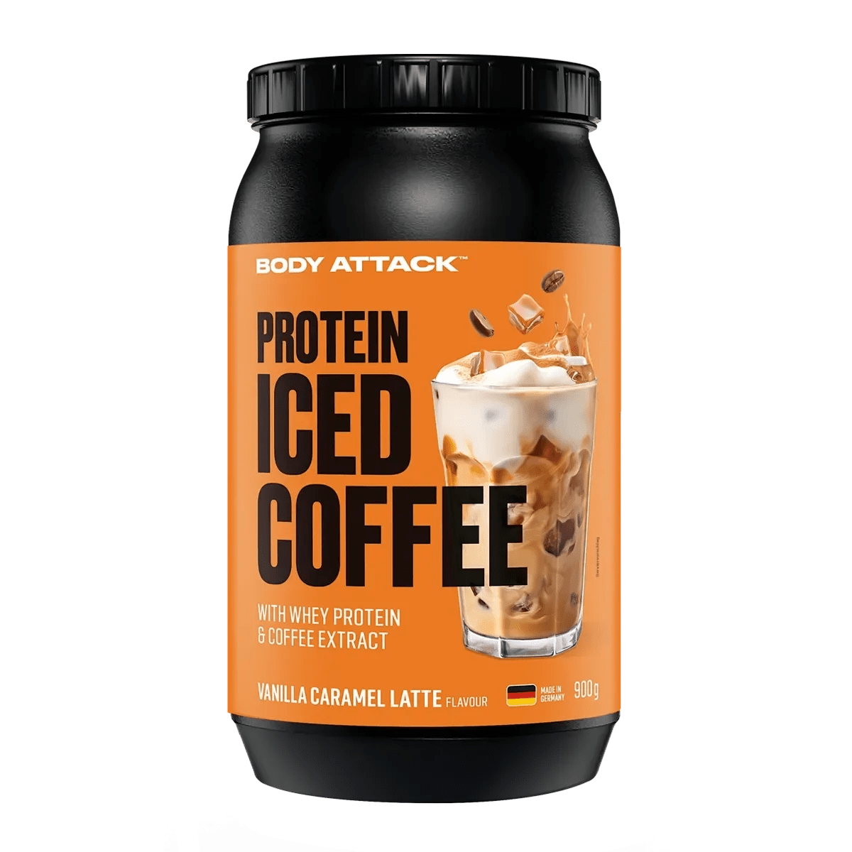 Body Attack Protein Iced Coffee 900g – Whey Protein & Kaffee | 5 Geschmacksrichtungen - jostefitvita.de