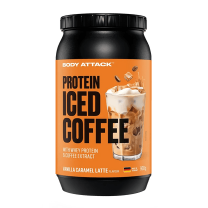 Body Attack Protein Iced Coffee 900g – Whey Protein & Kaffee | 5 Geschmacksrichtungen - jostefitvita.de