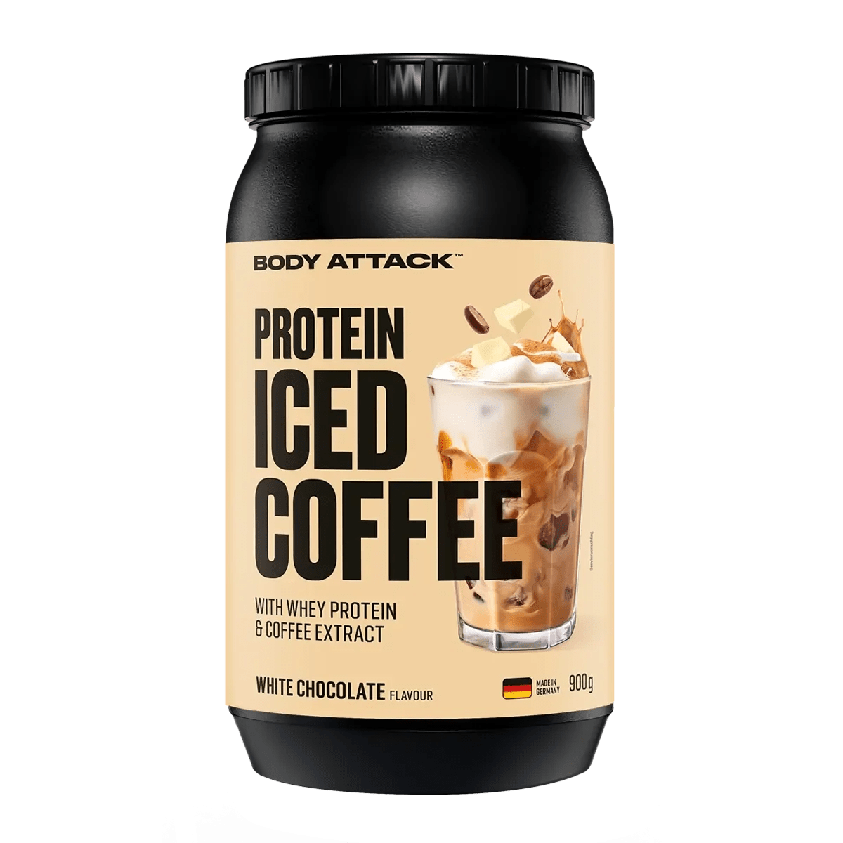 Body Attack Protein Iced Coffee 900g – Whey Protein & Kaffee | 5 Geschmacksrichtungen - jostefitvita.de