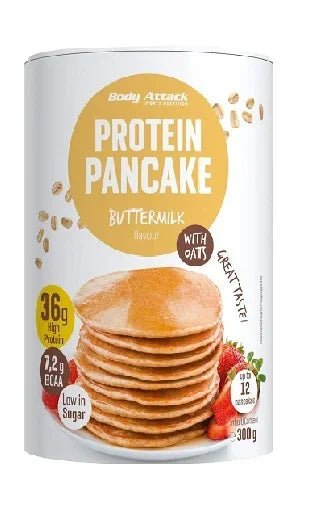 Body Attack Protein Pancake 300g - Protein - Pfannkuchenmischung Vanillegeschmack - jostefitvita.de