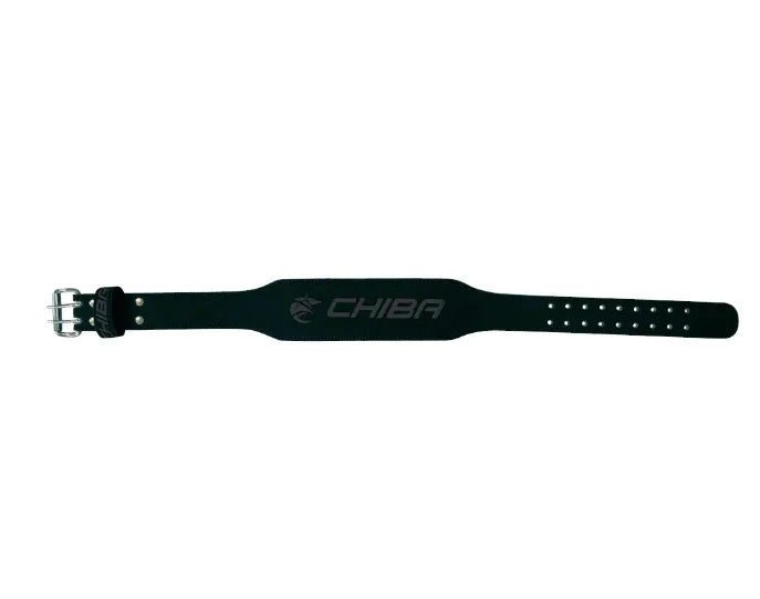 Chiba Trainingsgürtel 40810 Schwarz - Ledergürtel für Krafttraining - jostefitvita.de