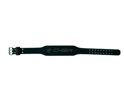 Chiba Trainingsgürtel 40810 Schwarz - Ledergürtel für Krafttraining - jostefitvita.de