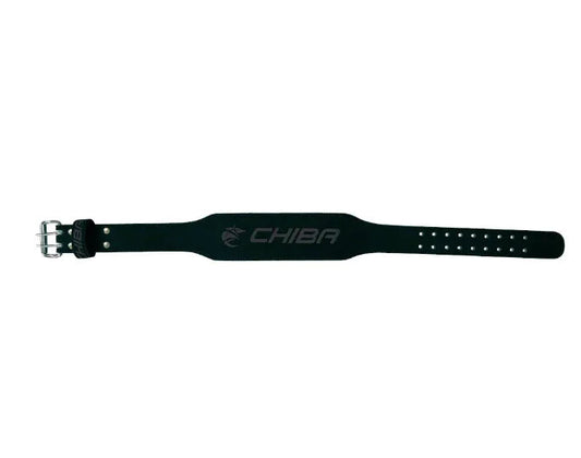 Chiba Trainingsgürtel 40810 Schwarz - Ledergürtel für Krafttraining - jostefitvita.de