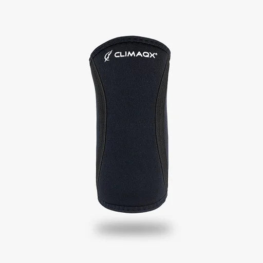 Premium Climaqx Arm-Bandagen Schwarz - Ellenbogen-Stützen für Krafttraining