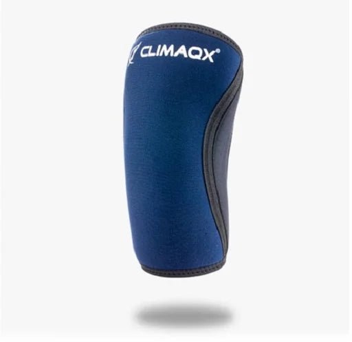 Climaqx Knie - Bandagen Marineblau - Kniestützen für Krafttraining - jostefitvita.de