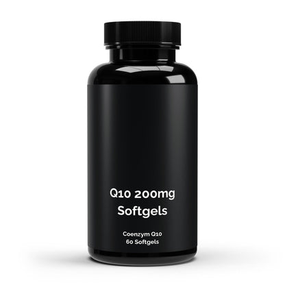 Coenzym Q10 200mg Hochdosiert - 60 Softgels | Premium Ubiquinon | 2 Monate Vorrat - jostefitvita.de